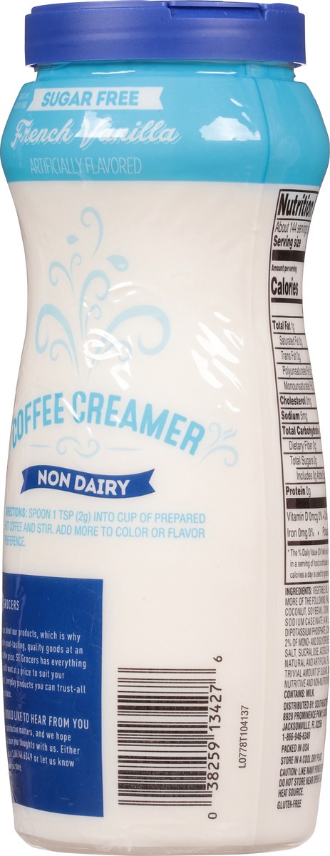 slide 8 of 9, Se Grocers Sf French Vanilla - 10.2 oz, 10.2 oz