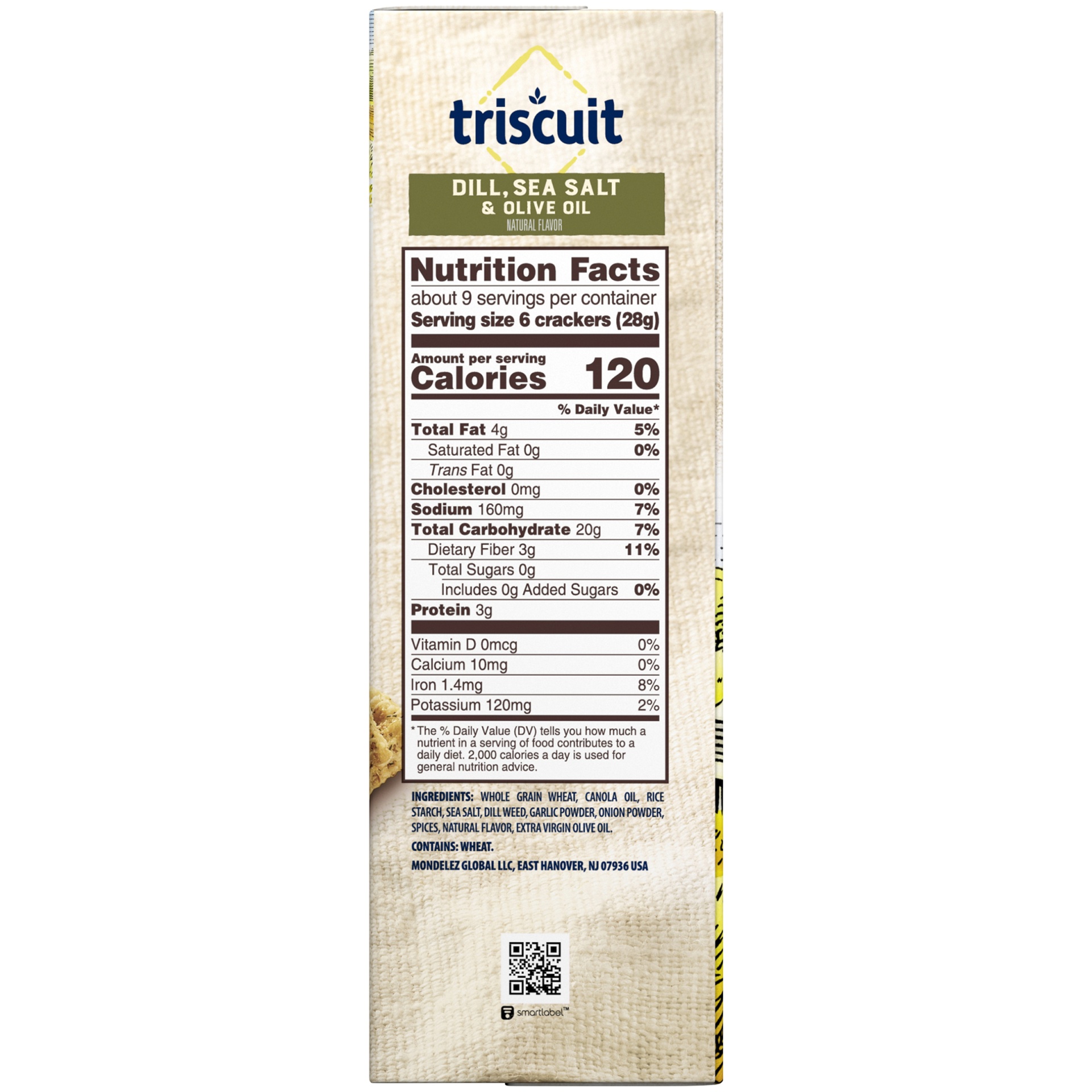 slide 5 of 7, Triscuit Dill, Sea Salt & Olive Oil Crackers, 8.5 oz