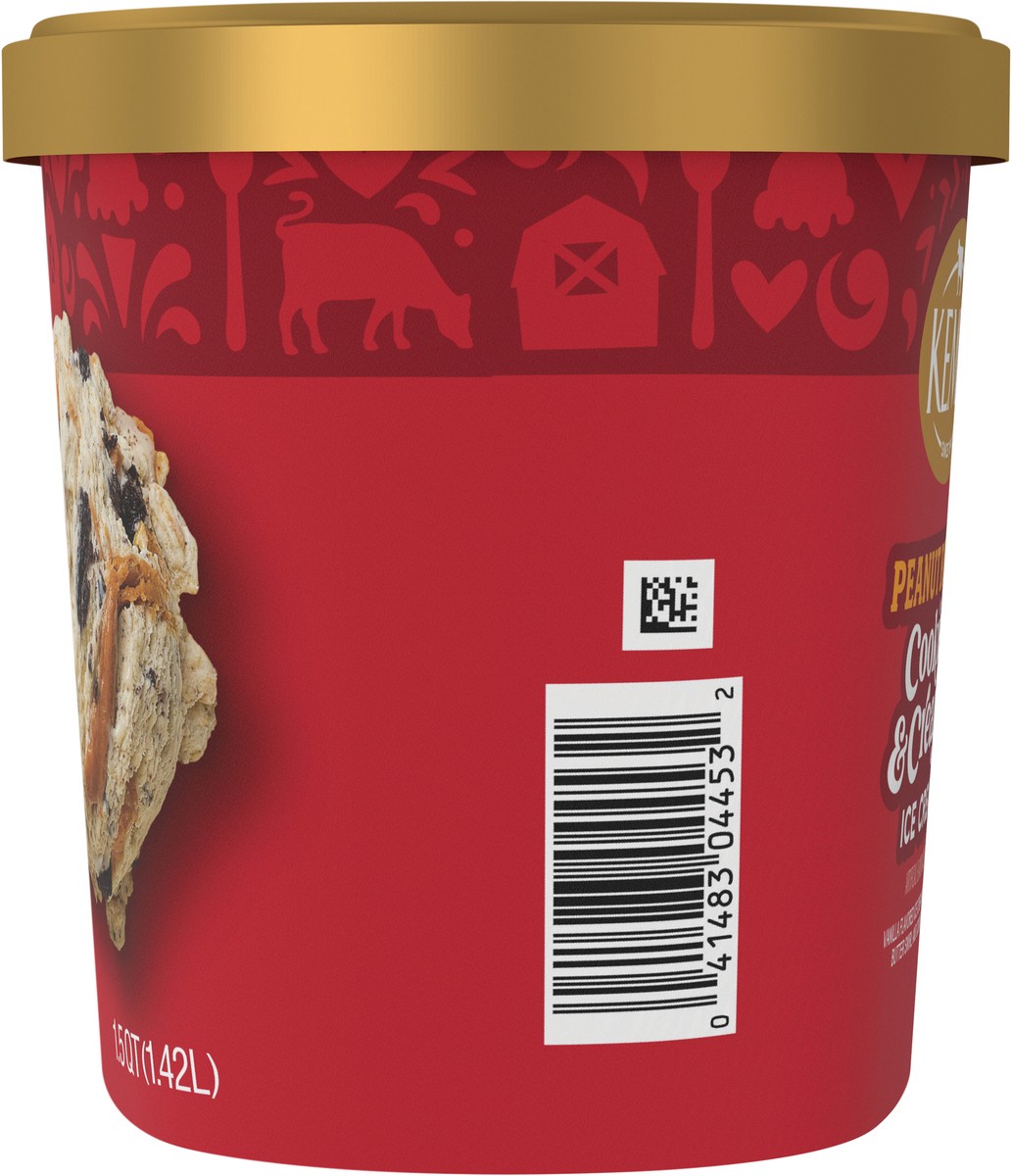 slide 9 of 14, Kemps Peanut Butter Cookies & Cream Ice Cream 1.5 Quart,