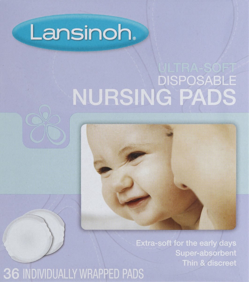 slide 5 of 6, Lansinoh Ultra Soft Disposable Nursing Pads, 36 ct