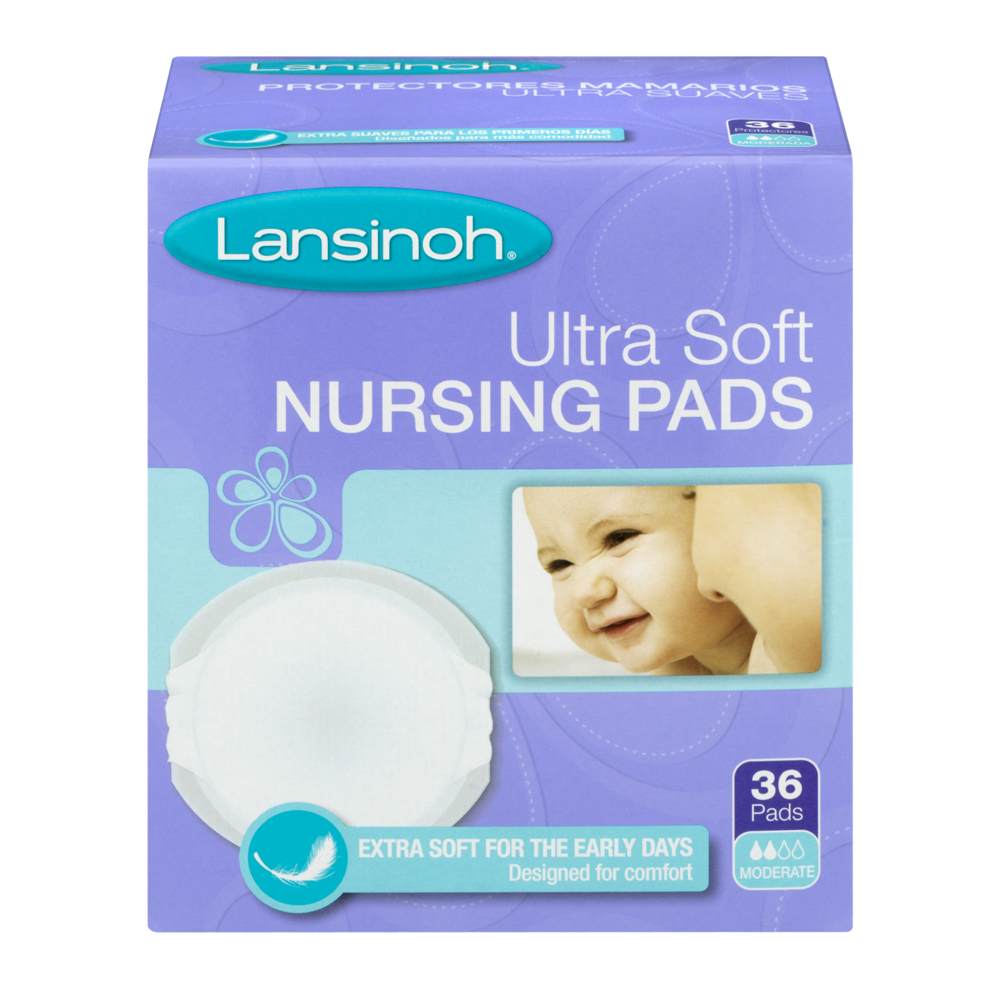 slide 1 of 6, Lansinoh Ultra Soft Disposable Nursing Pads, 36 ct