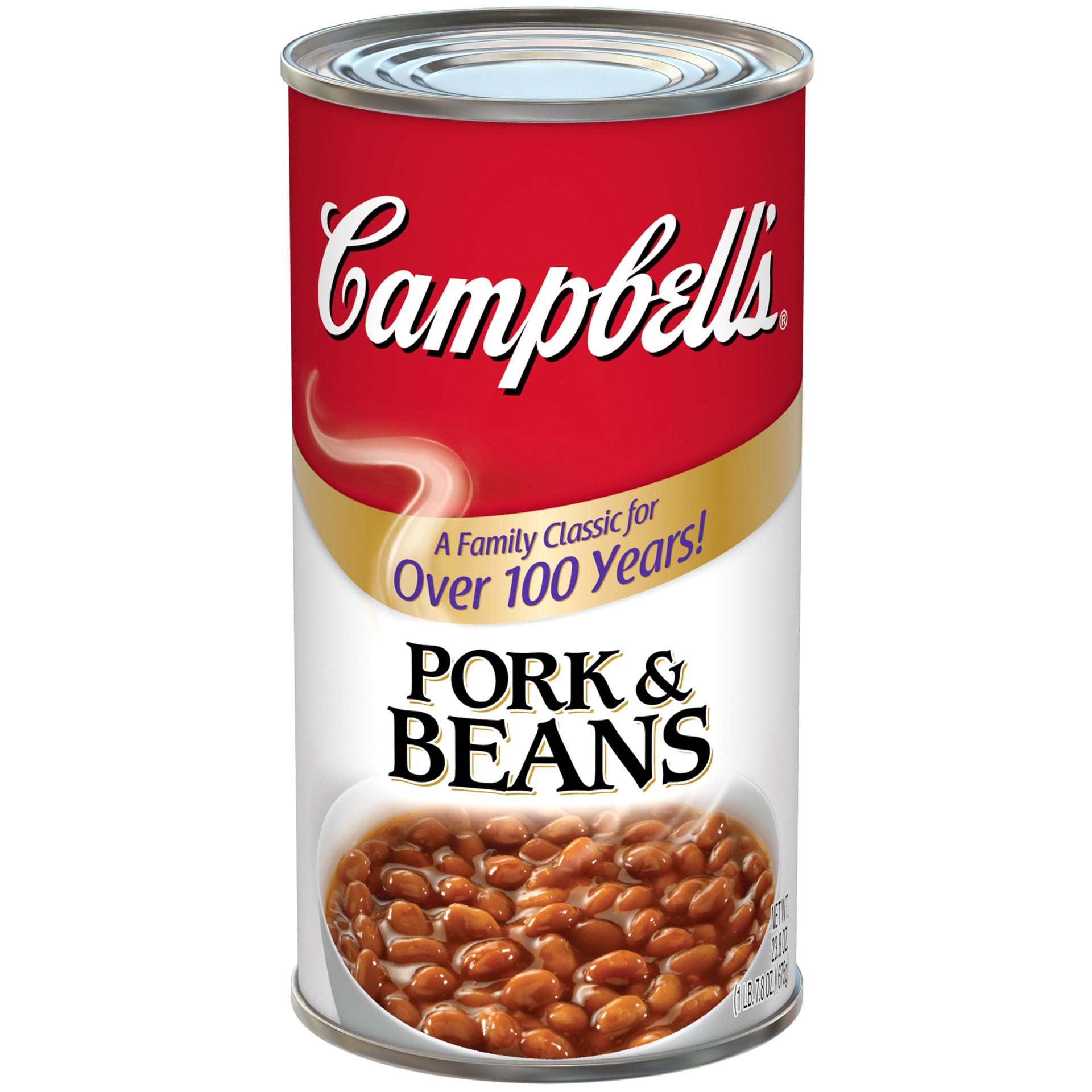 slide 1 of 5, Campbell's Pork and Beans, 23.8 Oz Can, 23.8 oz