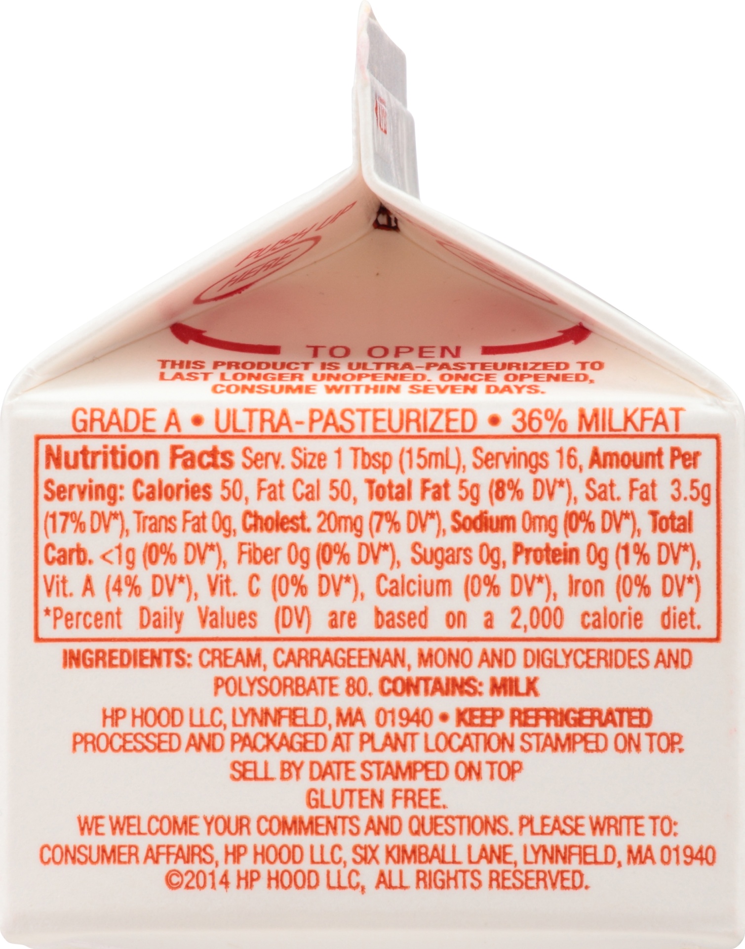 Hood Heavy Cream 8 fl oz Shipt