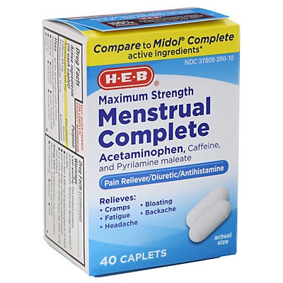 Sound Body Maximum Strength Menstrual Complete Caplets (40 ct)