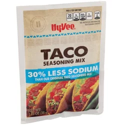 Hy-vee Less Sodium Taco Seasoning Mix