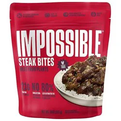 ImpossibleTM Steak Bites Meat From Plants, Frozen, Fully Cooked, 10 oz