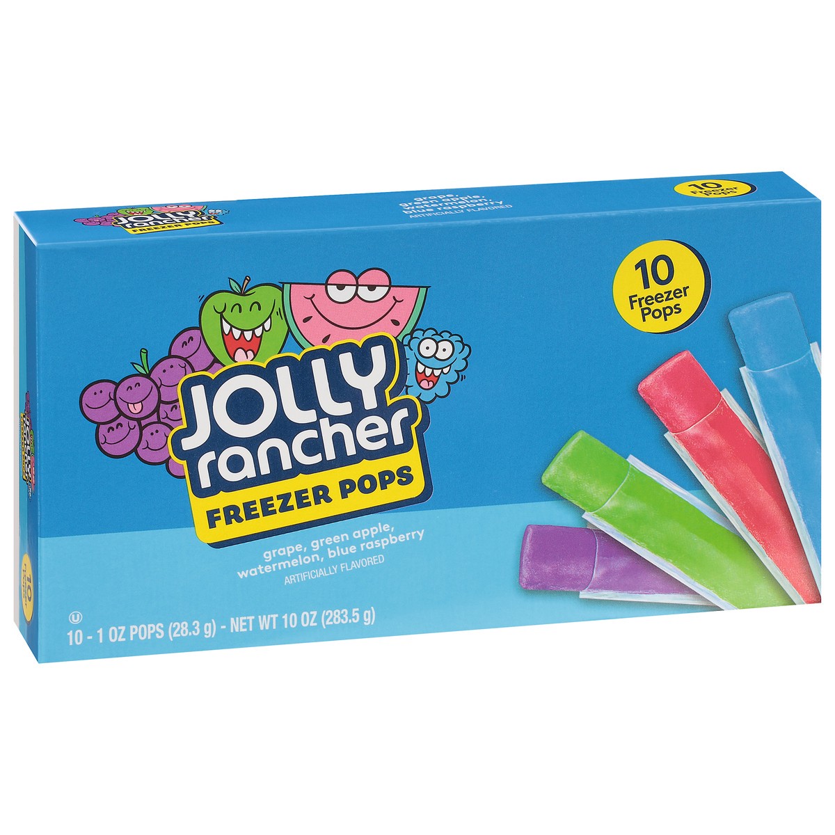 slide 9 of 9, Jolly Rancher Freezer Pops 10 Ea, 10 ct