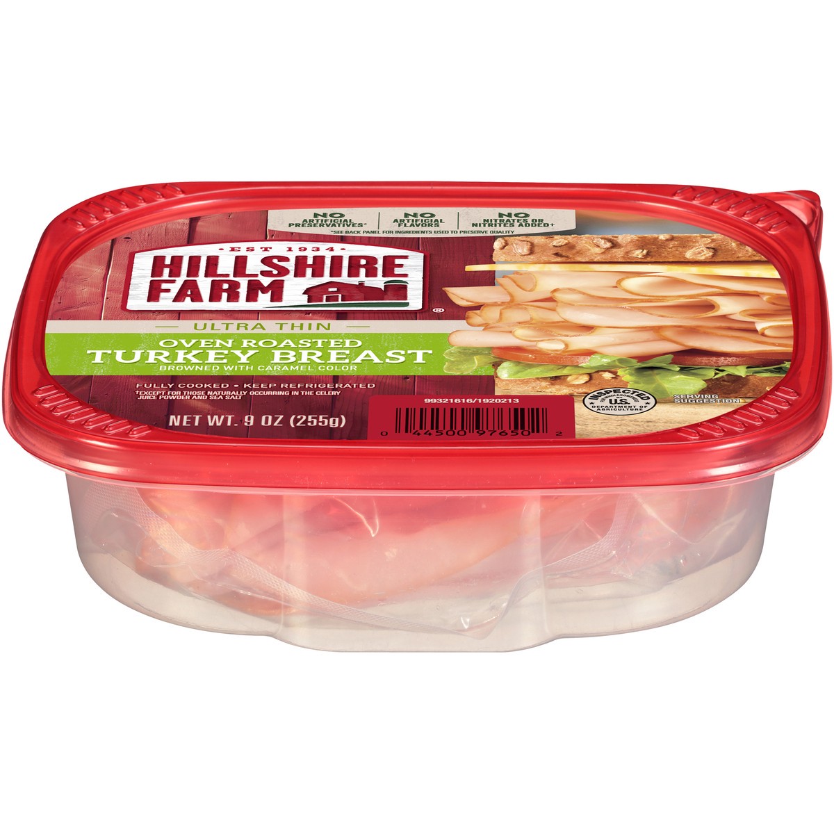 slide 7 of 9, Hillshire Farm Ultra Thin Sliced Oven Roasted Turkey Breast Sandwich Meat, 9 oz, 9 oz