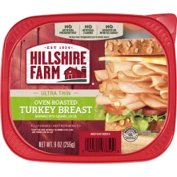 Hillshire Farm Ultra Thin Deli Sliced Turkey Breast Lunchmeat Oven Roasted Turkey Breast