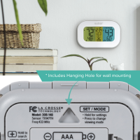slide 8 of 21, Wireless Temperature Station with Tri-Color LCD, 1 ct