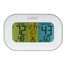 Wireless Temperature Station with Tri-Color LCD