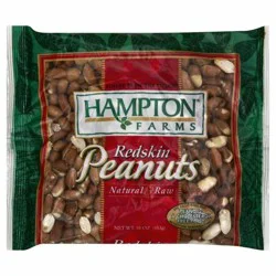 Hampton Farms Peanuts Redskin Raw