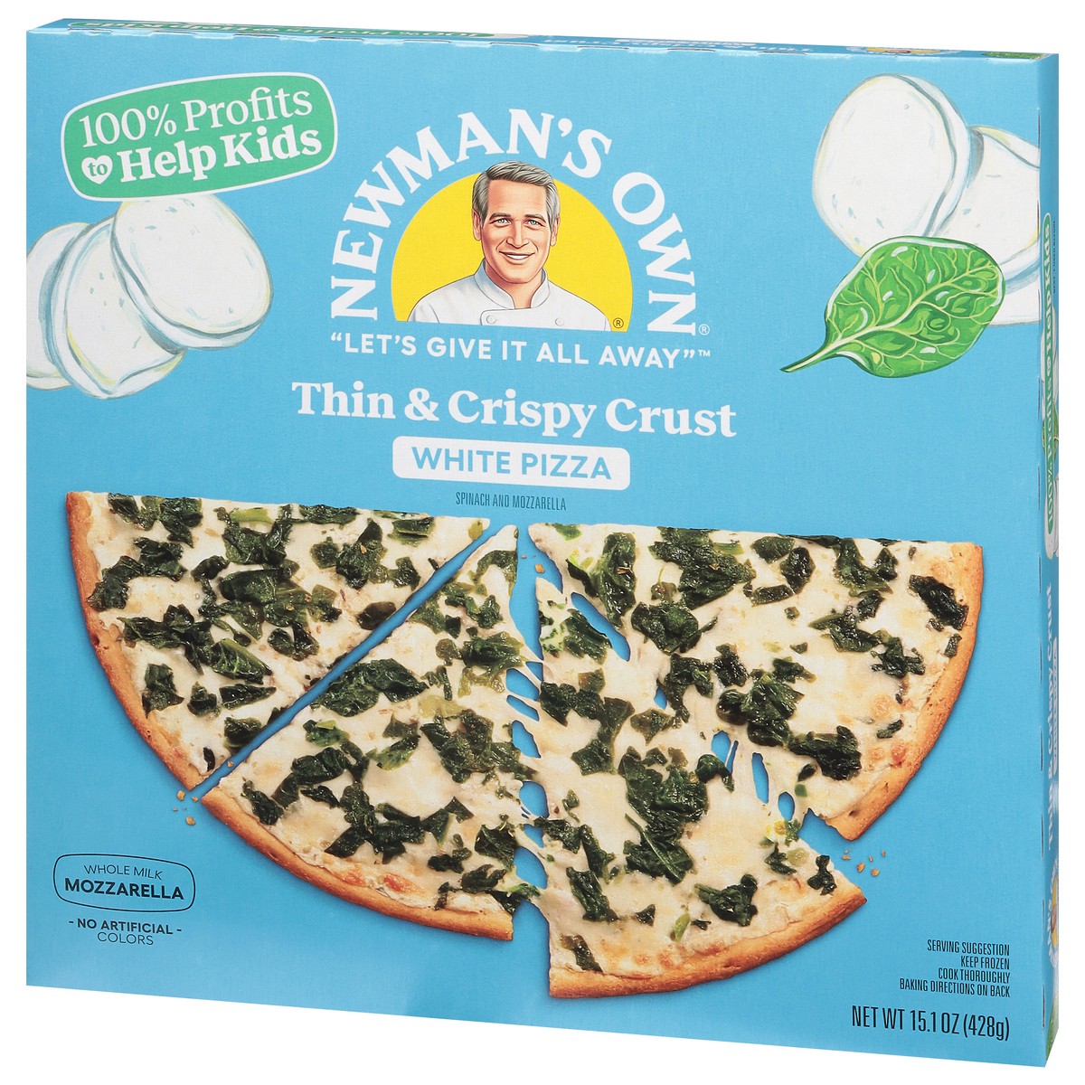 slide 3 of 9, Newman's Own Thin & Crispy Crust Pizza 15.1 oz, 15.1 oz