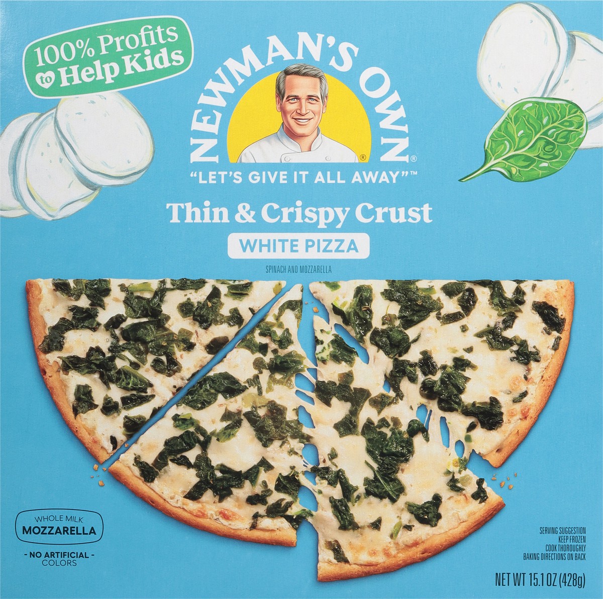 slide 6 of 9, Newman's Own Thin & Crispy Crust Pizza 15.1 oz, 15.1 oz