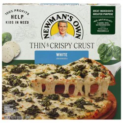 Newman's Own Thin & Crispy Crust White Pizza 15.1 oz