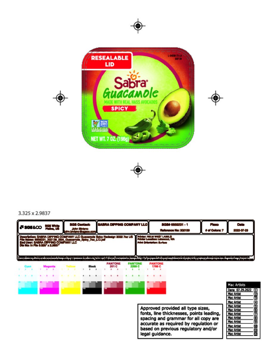 slide 7 of 7, Sabra Spicy Guacamole 7 oz, 7 oz