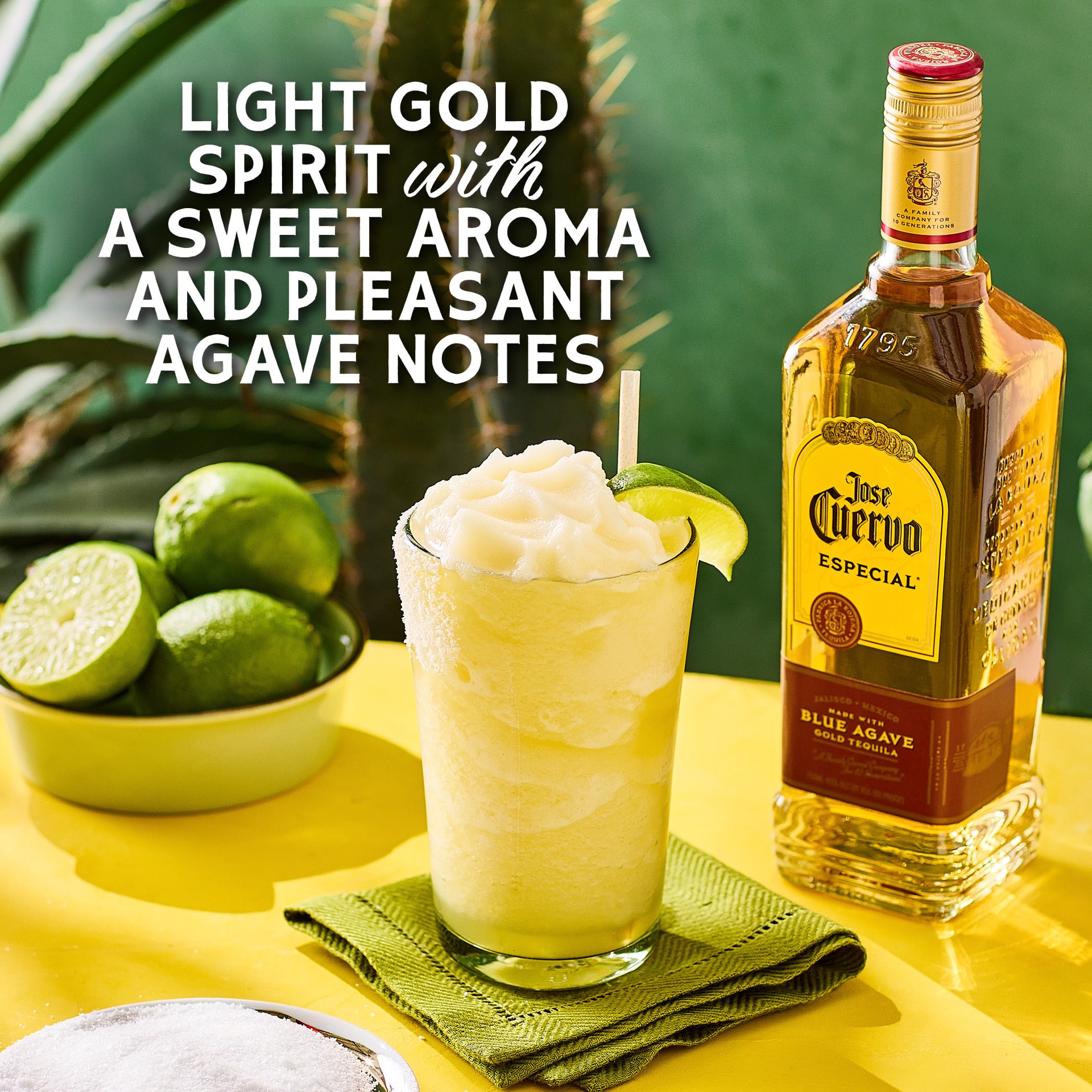 slide 9 of 9, Jose Cuervo Especial Gold Tequila 80 Proof - 10-50 ml, 50 ml