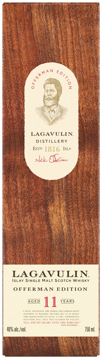 slide 1 of 3, Lagavulin Single Malt Scotch Whisky, 750 ml