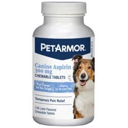 PetArmor Aspirin Tablets for Large Dogs - 120 ct