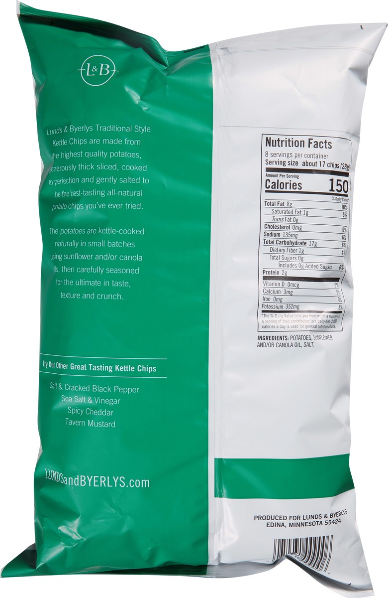 slide 11 of 13, Lunds & Byerlys Extra Crunchy Traditional Style Kettle Chips 8 oz, 8 oz