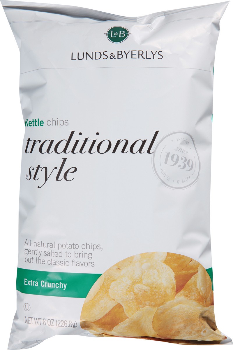 slide 2 of 13, Lunds & Byerlys Extra Crunchy Traditional Style Kettle Chips 8 oz, 8 oz