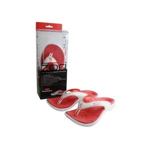 slide 1 of 1, Zori Orthotic Red Sandals, Size 10, 1 ct