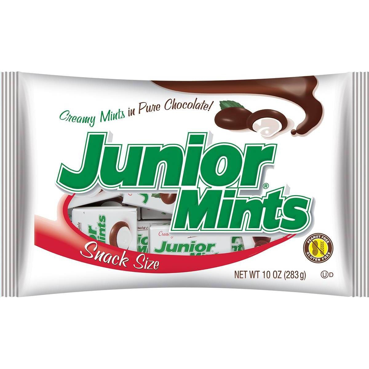 slide 1 of 3, Junior Mints Snack Bag, 10 oz