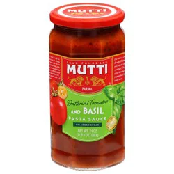 Mutti Tomato Basil Pasta Sauce
