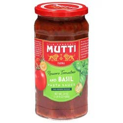 Mutti Tomato Basil Pasta Sauce