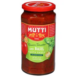 Mutti Tomato Basil Pasta Sauce