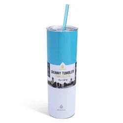 Manna Skinny Tumbler - Peacock Blue