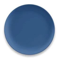 Tarhong Wheat Polypropylene Dinner Plate, Cobalt