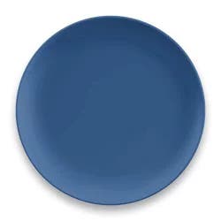 Tarhong Wheat Polypropylene Dinner Plate, Cobalt