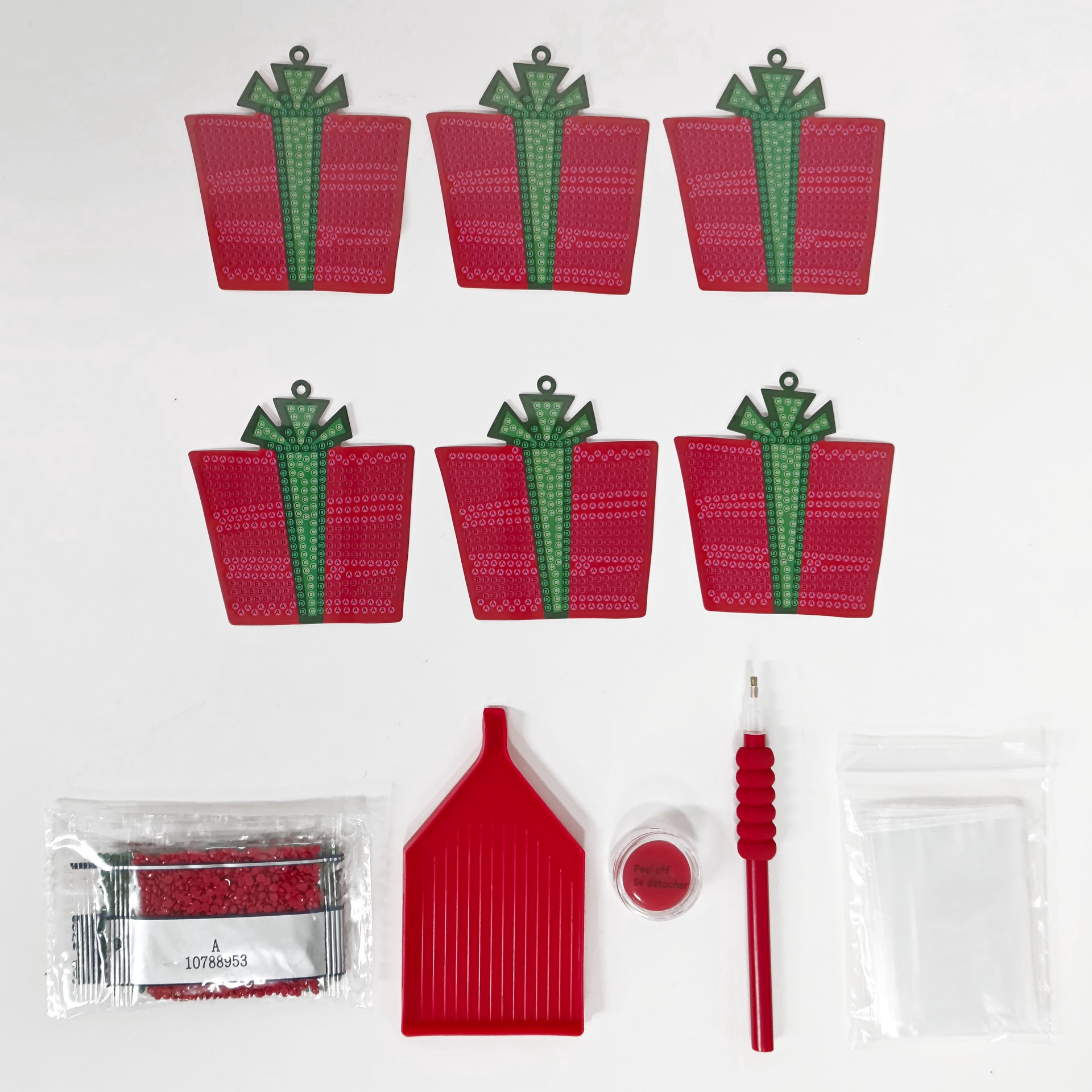 slide 3 of 3, Present Diamond Art Gift Tag Kit By Make Market, 3 in x 3.25 in