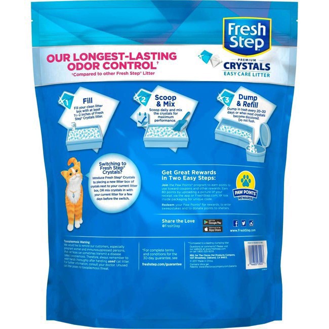 slide 51 of 79, Fresh Step Crystals Premium Scented Cat Litter, 8 lb