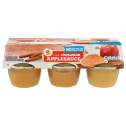 Giant Cinnamon Applesauce Cups - 6 ct