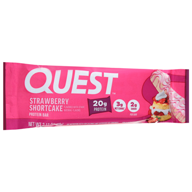 slide 1 of 1, Quest Strawberry Shortcake Protein Bar 2.12 oz, 2.12 oz
