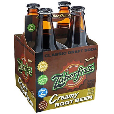 slide 1 of 4, Zuberfizz Root Beer, 48 oz