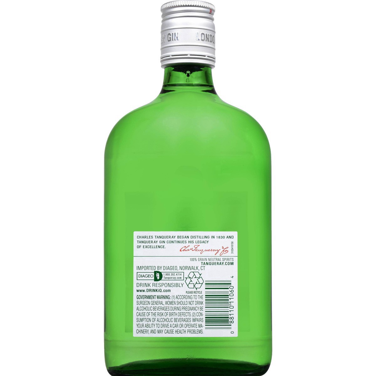 slide 2 of 5, Tanqueray London Dry Gin, 375 mL, 375 ml