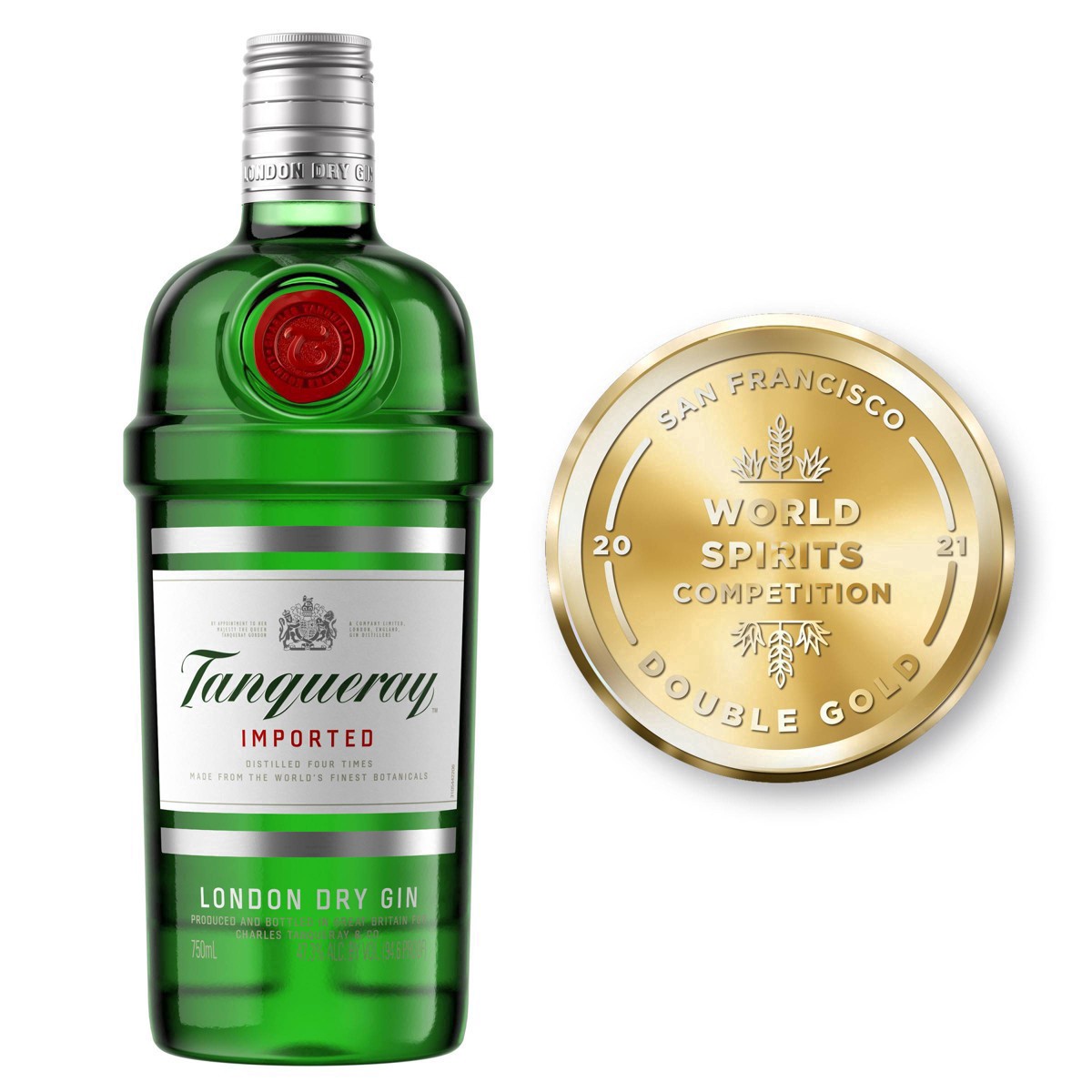slide 4 of 5, Tanqueray London Dry Gin, 375 mL, 375 ml