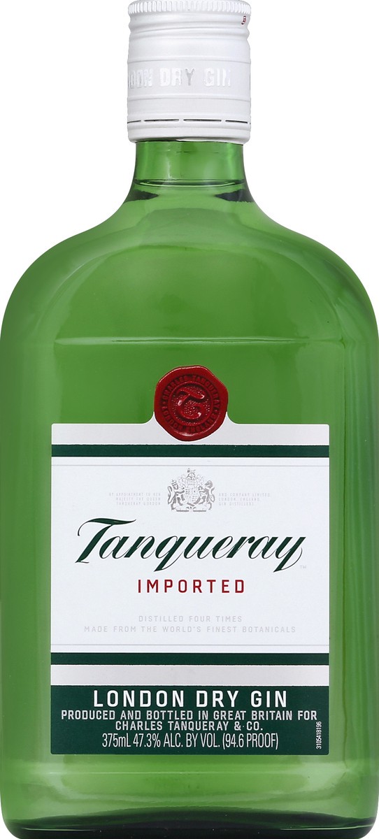 slide 1 of 5, Tanqueray Gin 375 ml, 375 ml