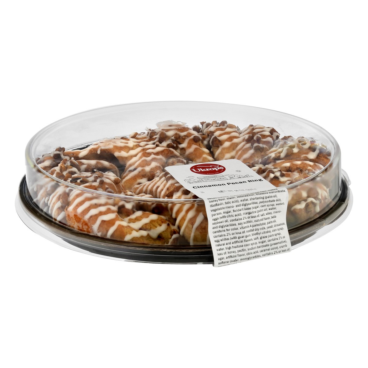 slide 7 of 13, Ukrops Cinnamon Pecan Ring 14 oz, 14 oz
