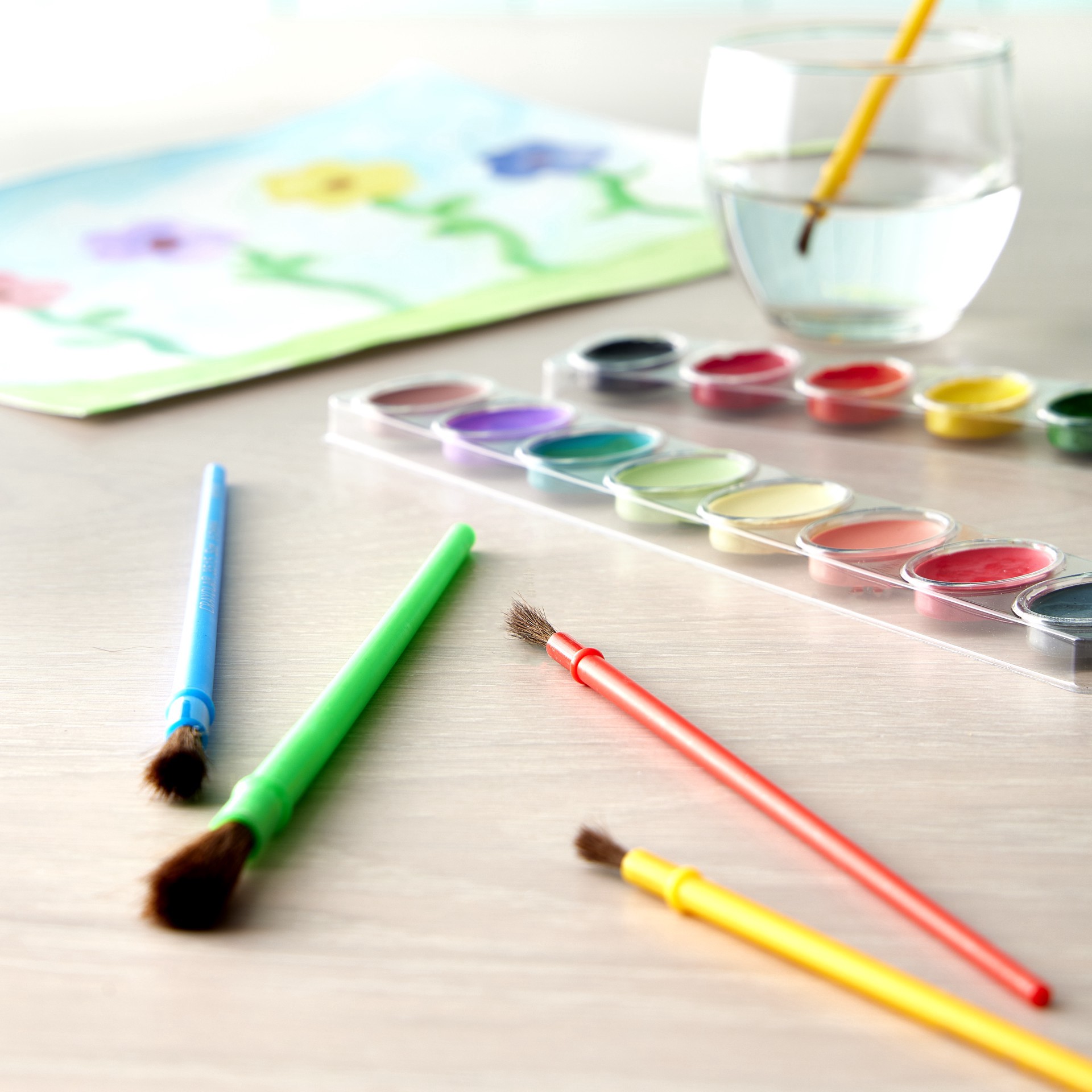 slide 2 of 5, Crayola Art & Craft Brush Set, 8ct., 8 ct