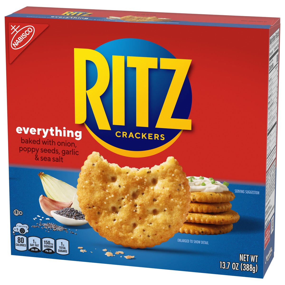 slide 3 of 9, RITZ Everything Crackers, 13.7oz , 13.7 oz
