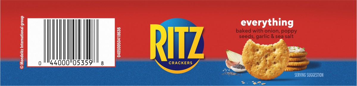 slide 4 of 9, RITZ Everything Crackers, 13.7oz , 13.7 oz