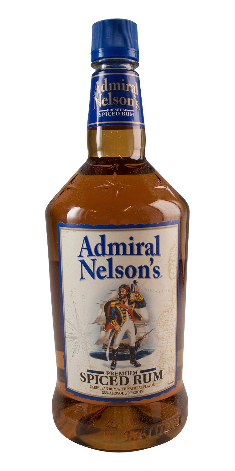 slide 1 of 1, Admiral Nelson's Spiced Rum, 1.75 liter