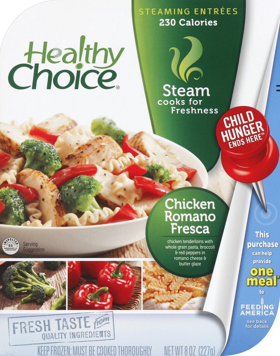 slide 5 of 6, Healthy Choice Chicken Romano Fresca, 8 oz