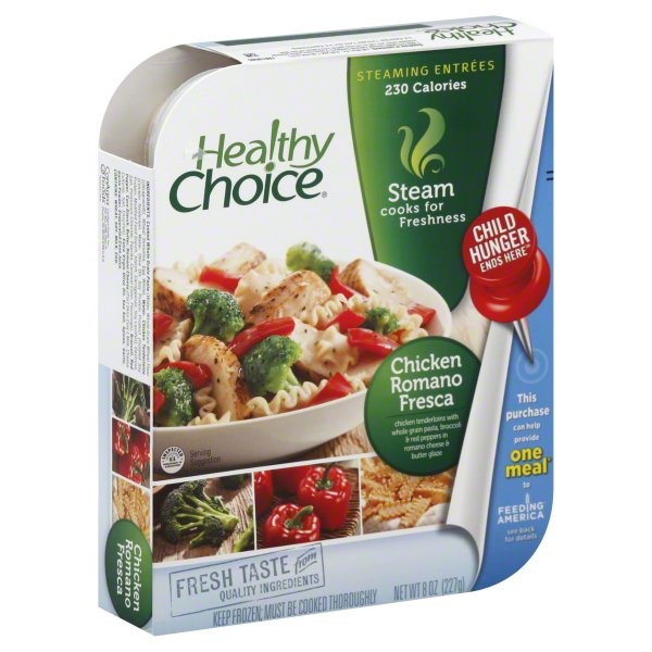 slide 1 of 6, Healthy Choice Chicken Romano Fresca, 8 oz