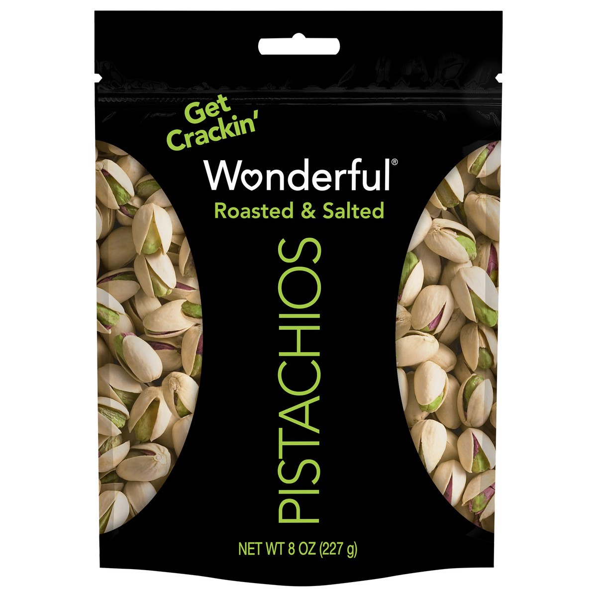 slide 1 of 3, Wonderful Roasted & Salted Pistachios 8 oz, 8 oz