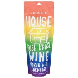 House Wine Rose Frose Frozen Wine Cocktail 1 10 fl oz